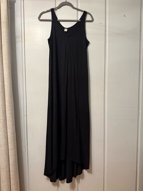 Old Navy Black Sleeveless Maxi Dress